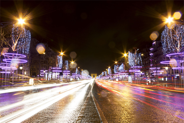 道路夜景亮化照明