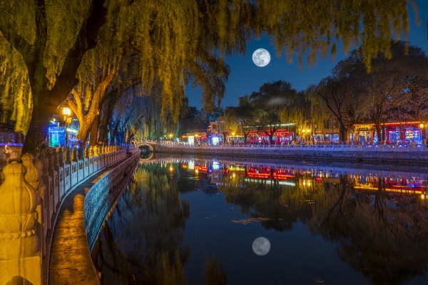 公園景觀夜景亮化